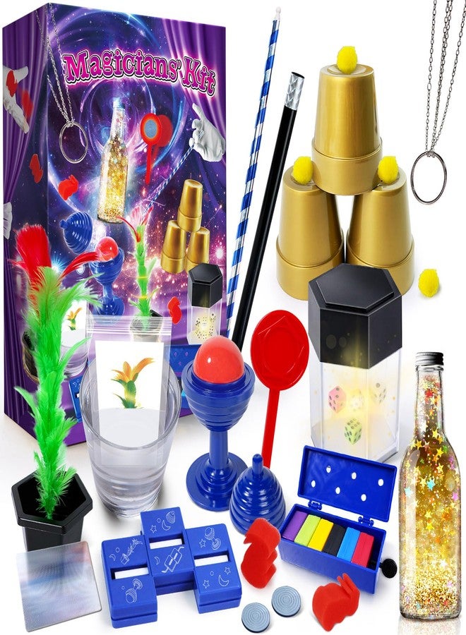 PATIFEED Kids Magic Kit, Magic Set with Instructions for Each Trick to Perform, Christmas Halloween Magic Toys for Kids Ages 6 7 8 9 10 11 12 Year Old - Image 1